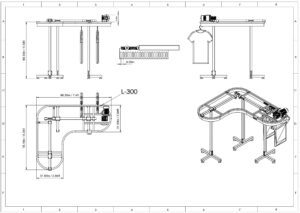 single-tier L-shape Closet Carousel